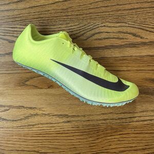 NEW Nike Zoom Ja Fly 3 Volt/Purple Track Cleats Spikes Men's 12.5 NEW